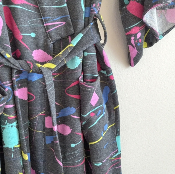 Highway Robery Pitter Splatter Robe OS - Picture 4 of 12